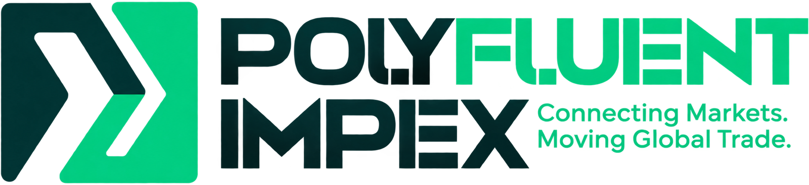 Polyfluent Impex Global Trade Logo